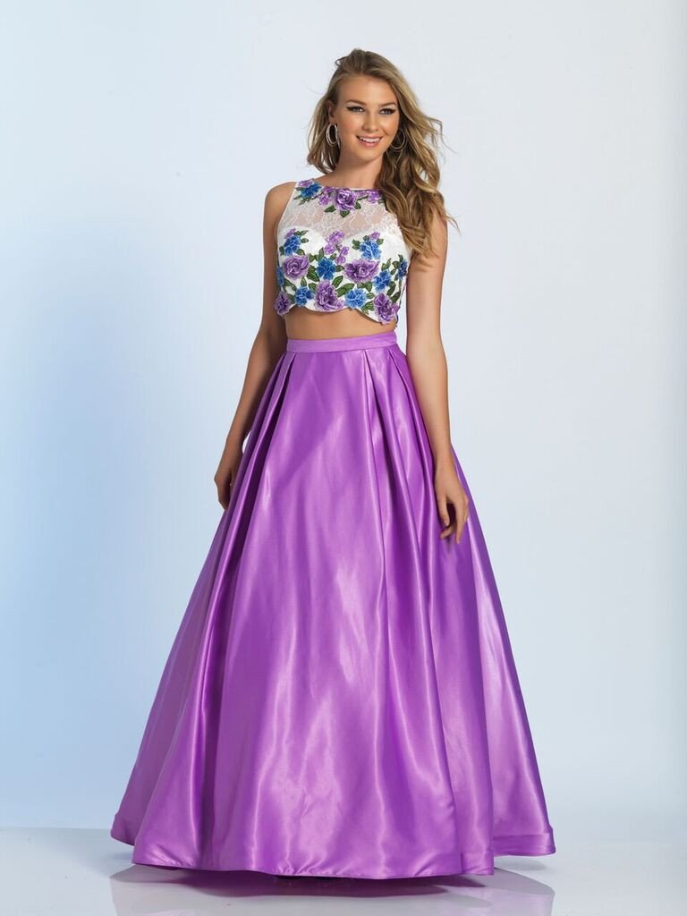 Prom lace satin mermaid trumpet long dress