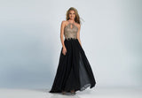 Prom lace satin mermaid trumpet long dress