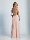 Prom lace satin mermaid trumpet long dress