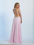 Prom lace satin mermaid trumpet long dress