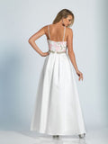 Prom lace satin mermaid trumpet long dress