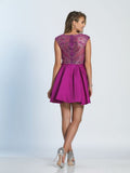 Dave & Johnny  lace short prom homecoming cocktail dress