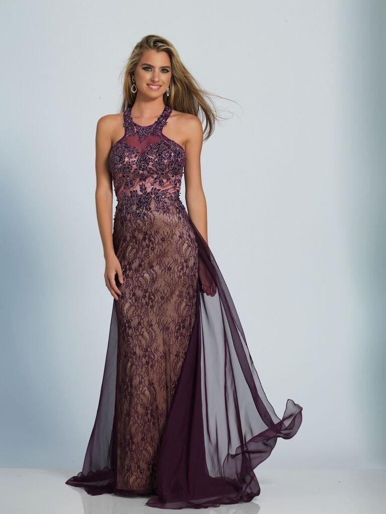 Prom evening dress