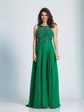 Prom lace satin mermaid trumpet long dress