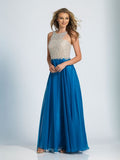Prom lace satin mermaid trumpet long dress
