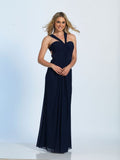Prom lace satin mermaid trumpet long dress