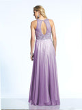 Prom lace satin mermaid trumpet long dress