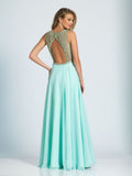 Prom lace satin mermaid trumpet long dress