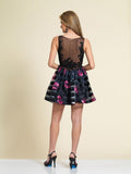 Dave & Johnny  lace short prom homecoming cocktail dress