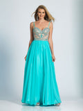 Prom lace satin mermaid trumpet long dress
