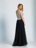 Prom lace satin mermaid trumpet long dress