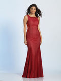 Prom lace satin mermaid trumpet long dress