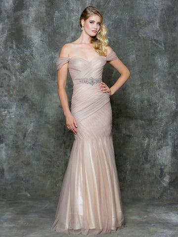 Mother Of The Bride Lace satin chiffon Long Dress.