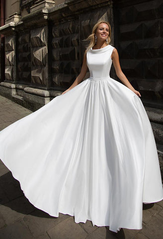 Lace A-LINE BALL GOWN Wedding Dress