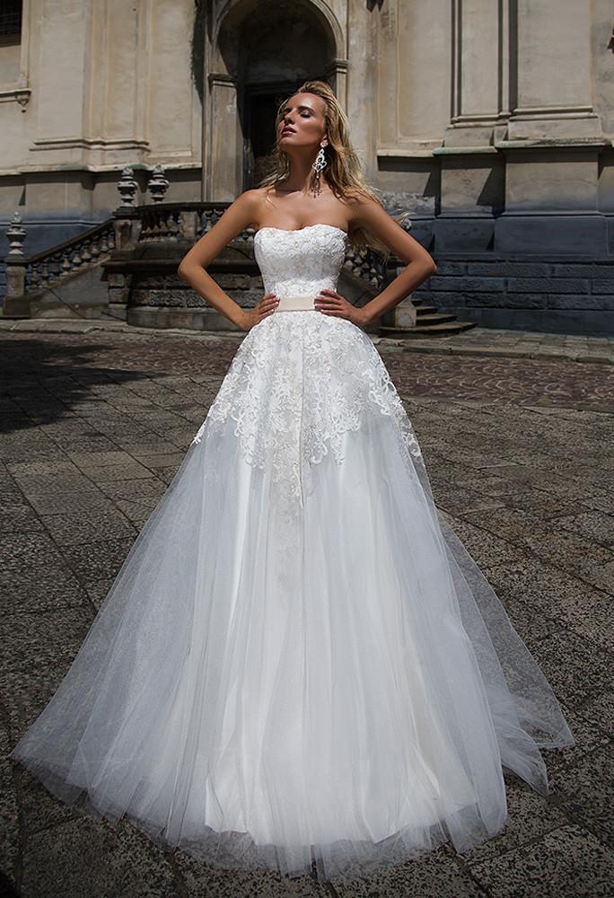 Lace tulle A-LINE Wedding Dress